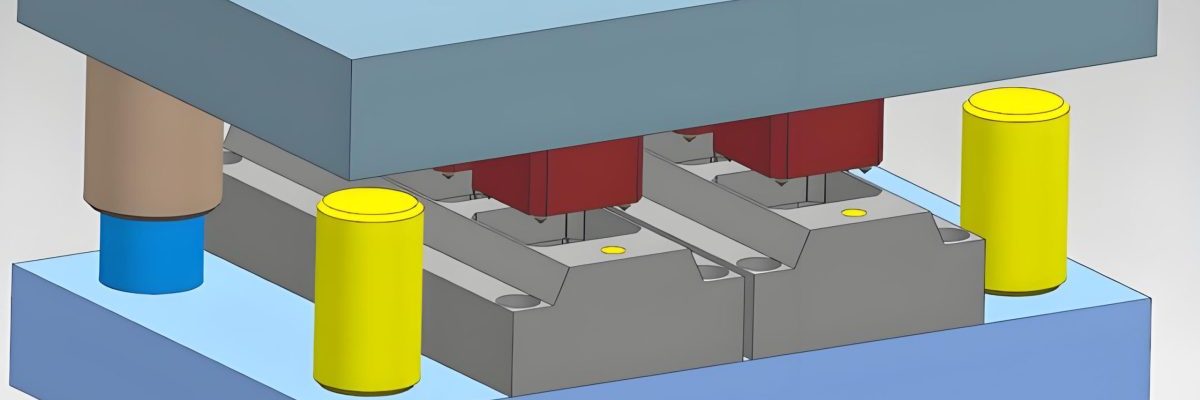 Stamping die components and metal forming process